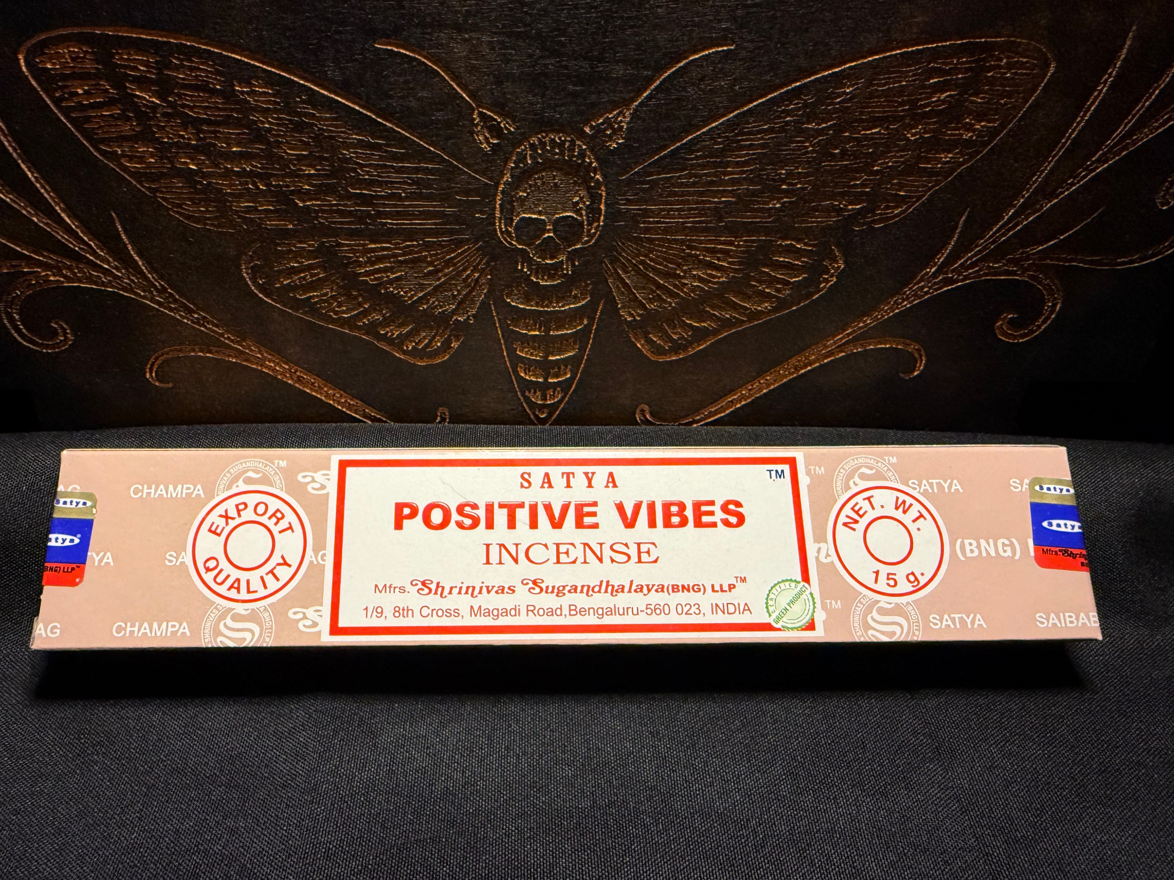 Positive vibes incense