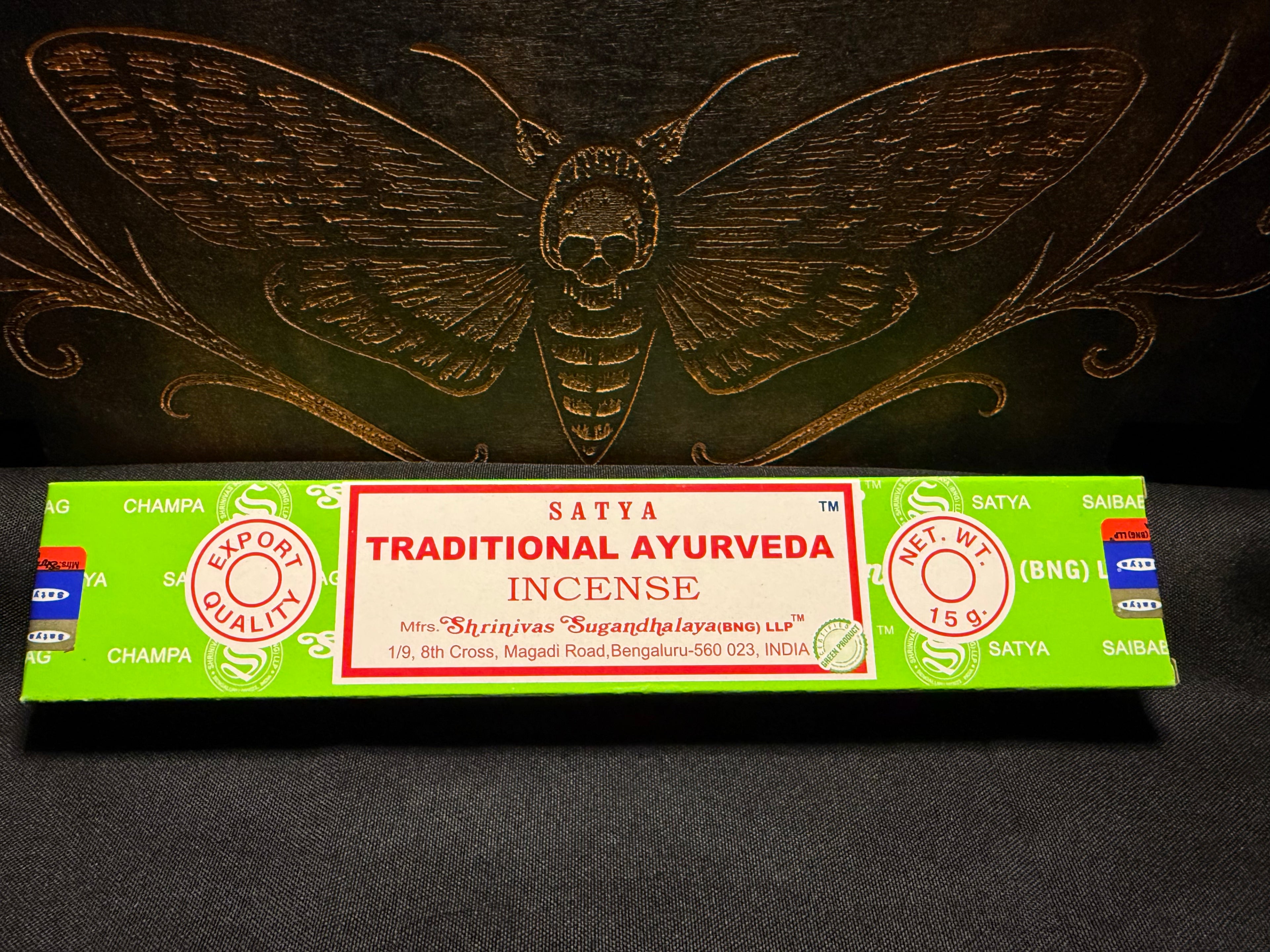 Traditional Ayurveda incense