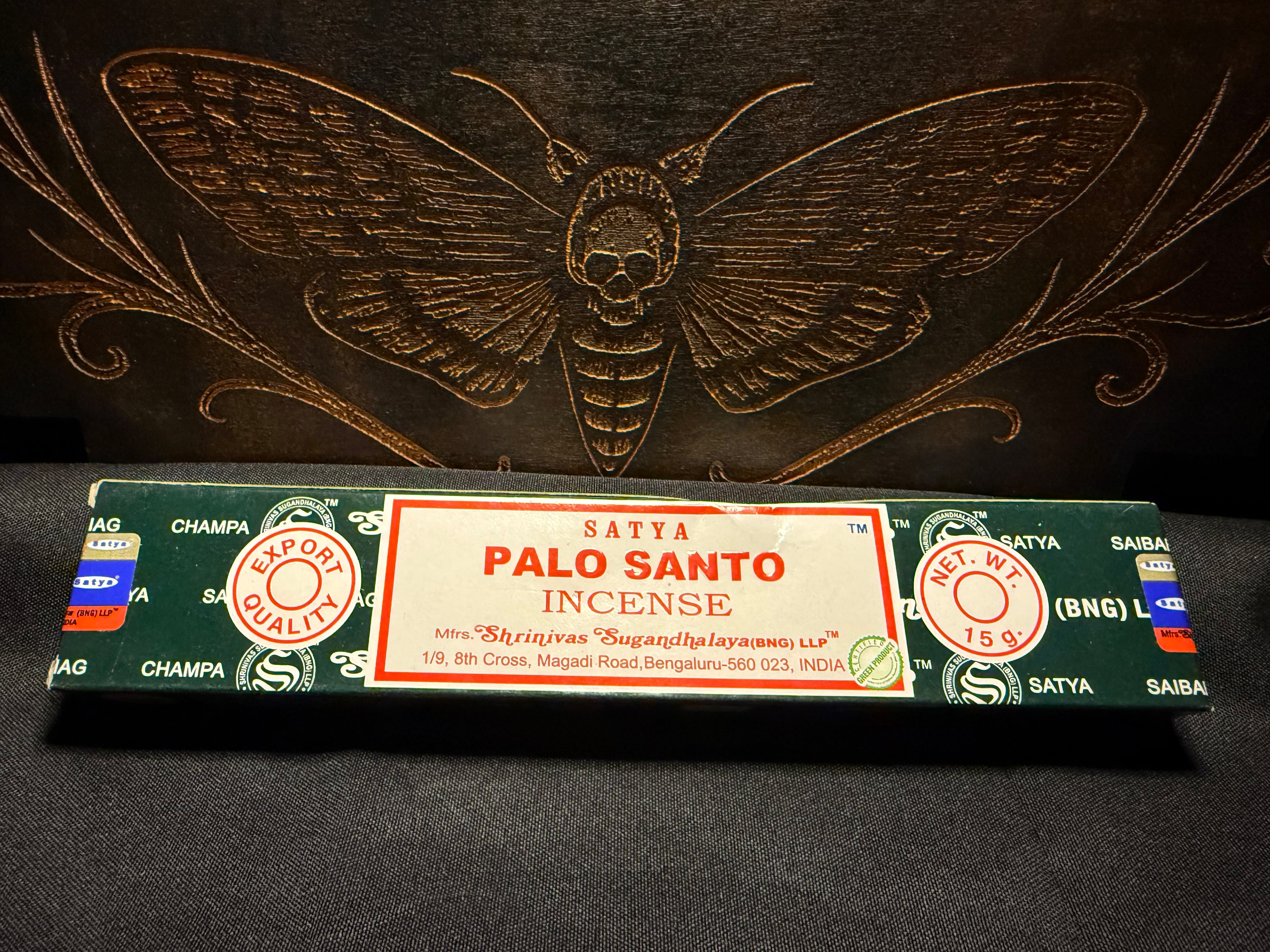 Palo santo incense