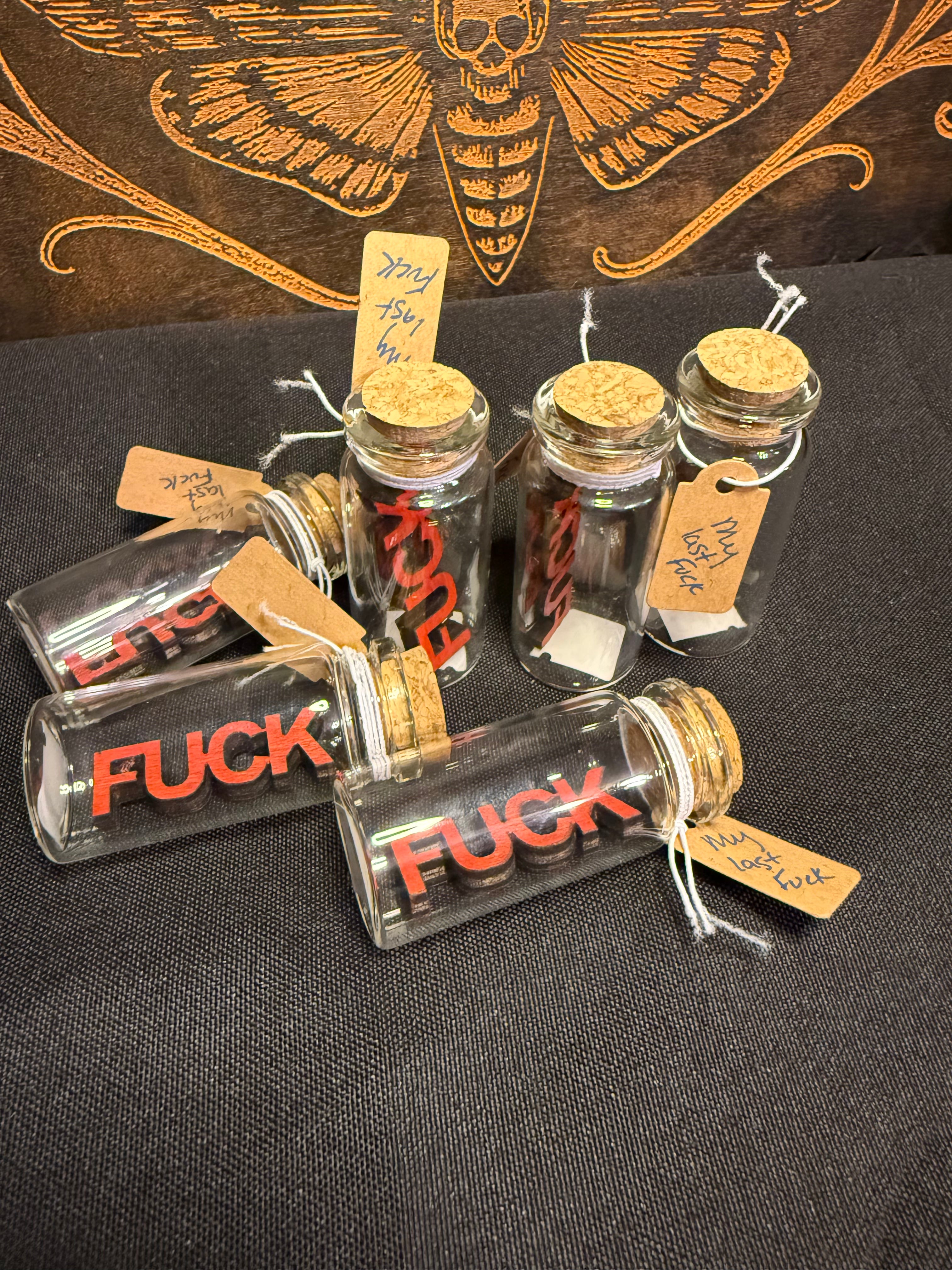 My last Fuck in a jar