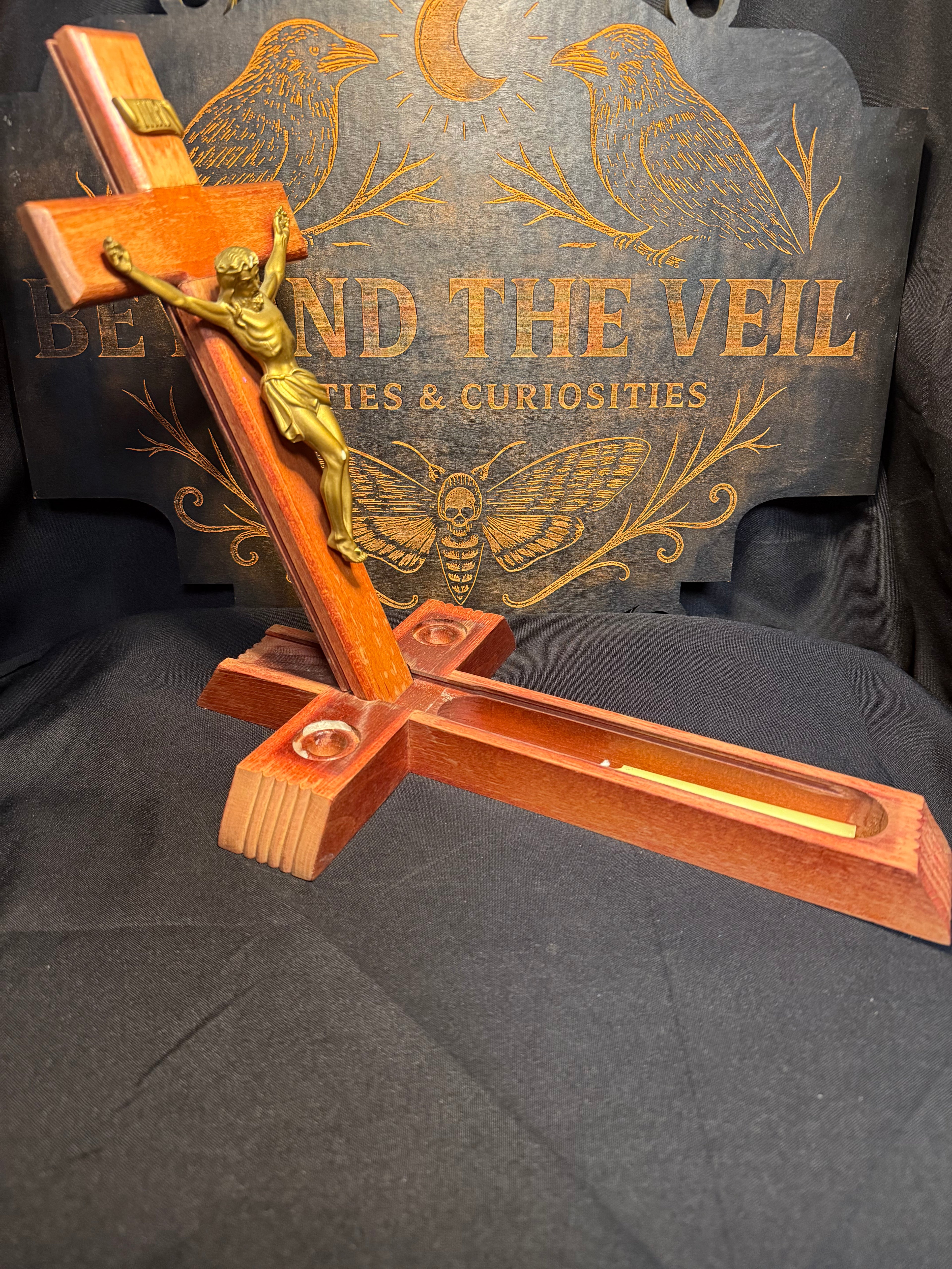 Last rights cross vintage