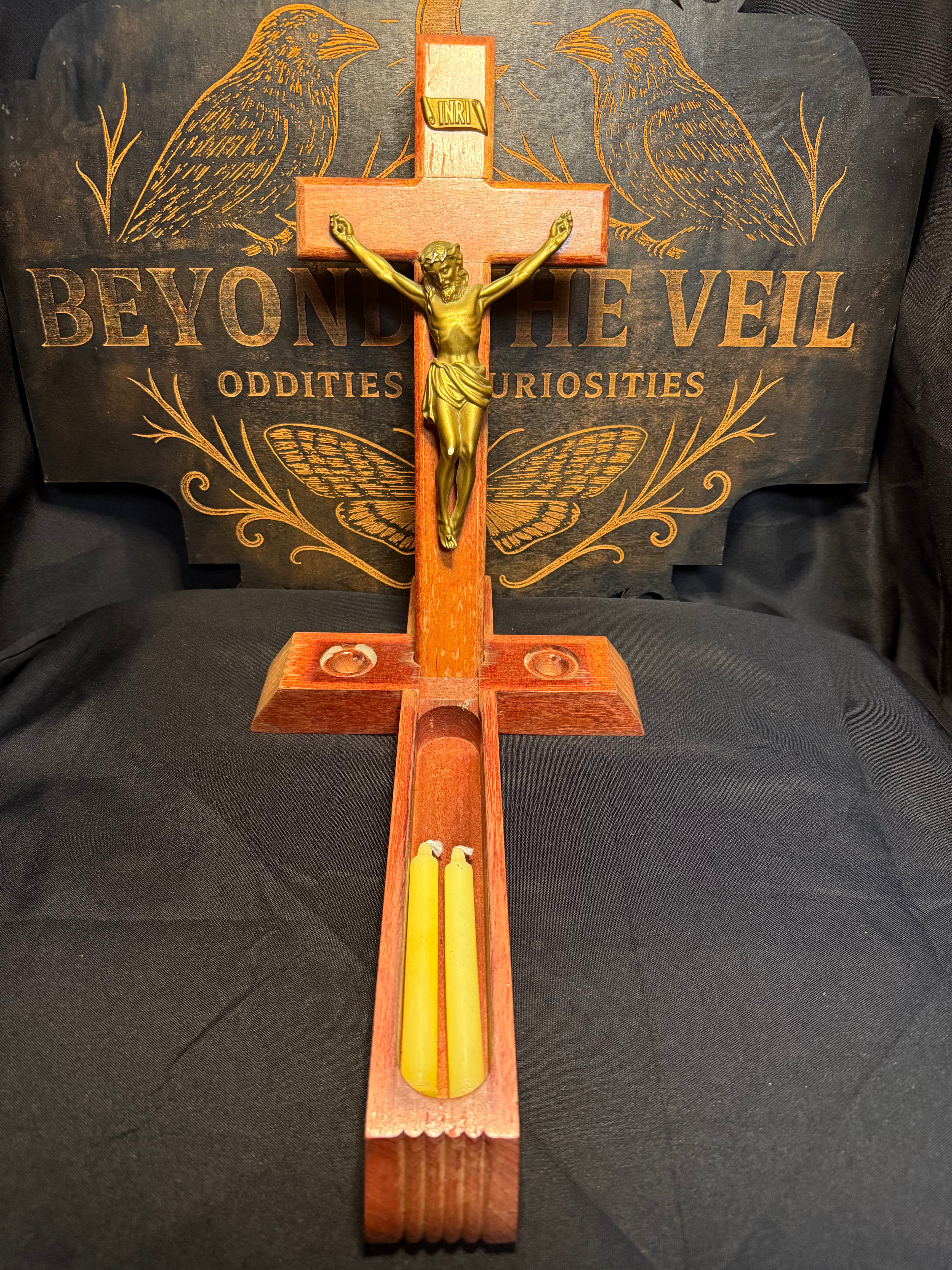 Last rights cross vintage