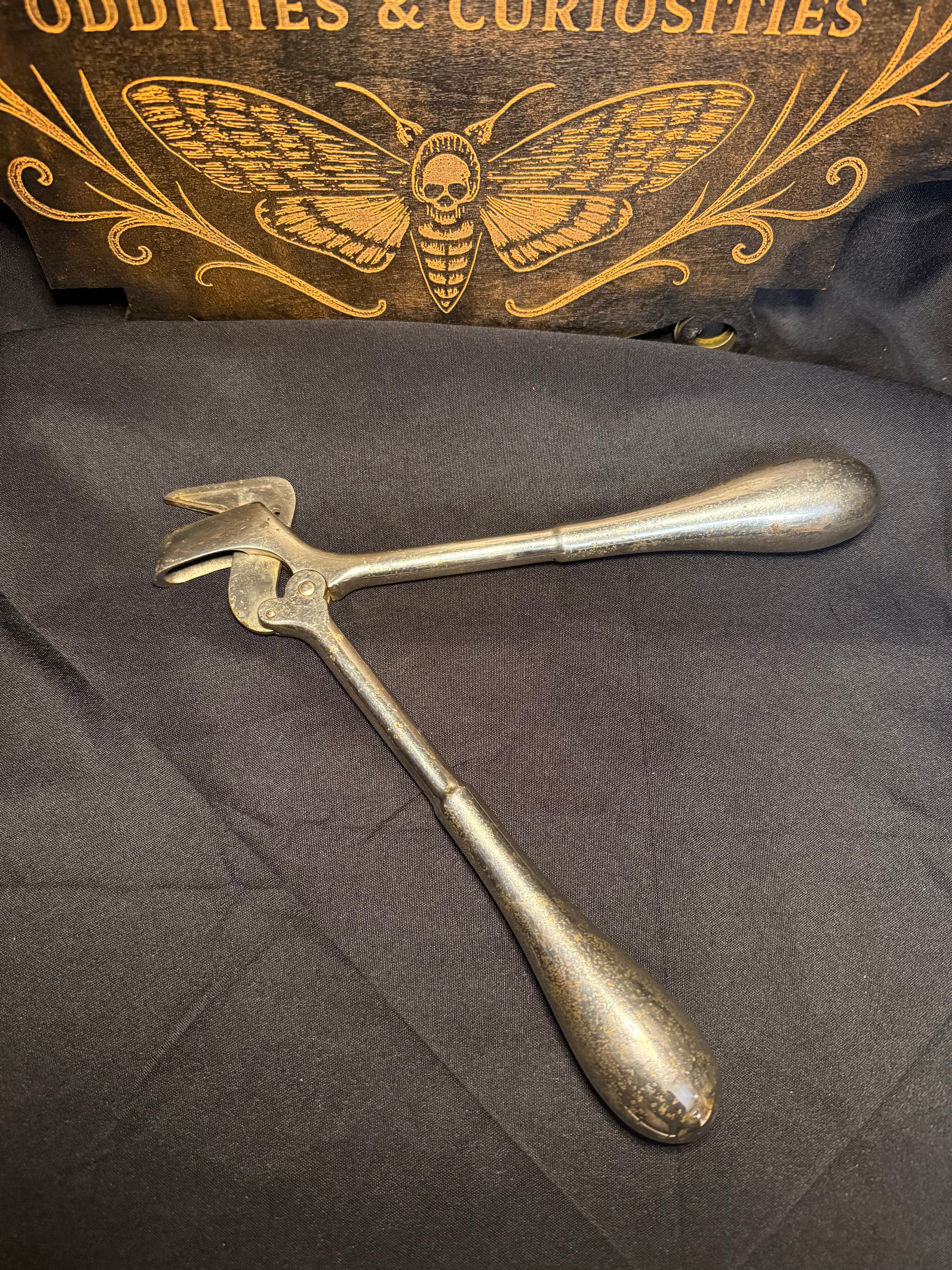 Antique medical plaster cutter