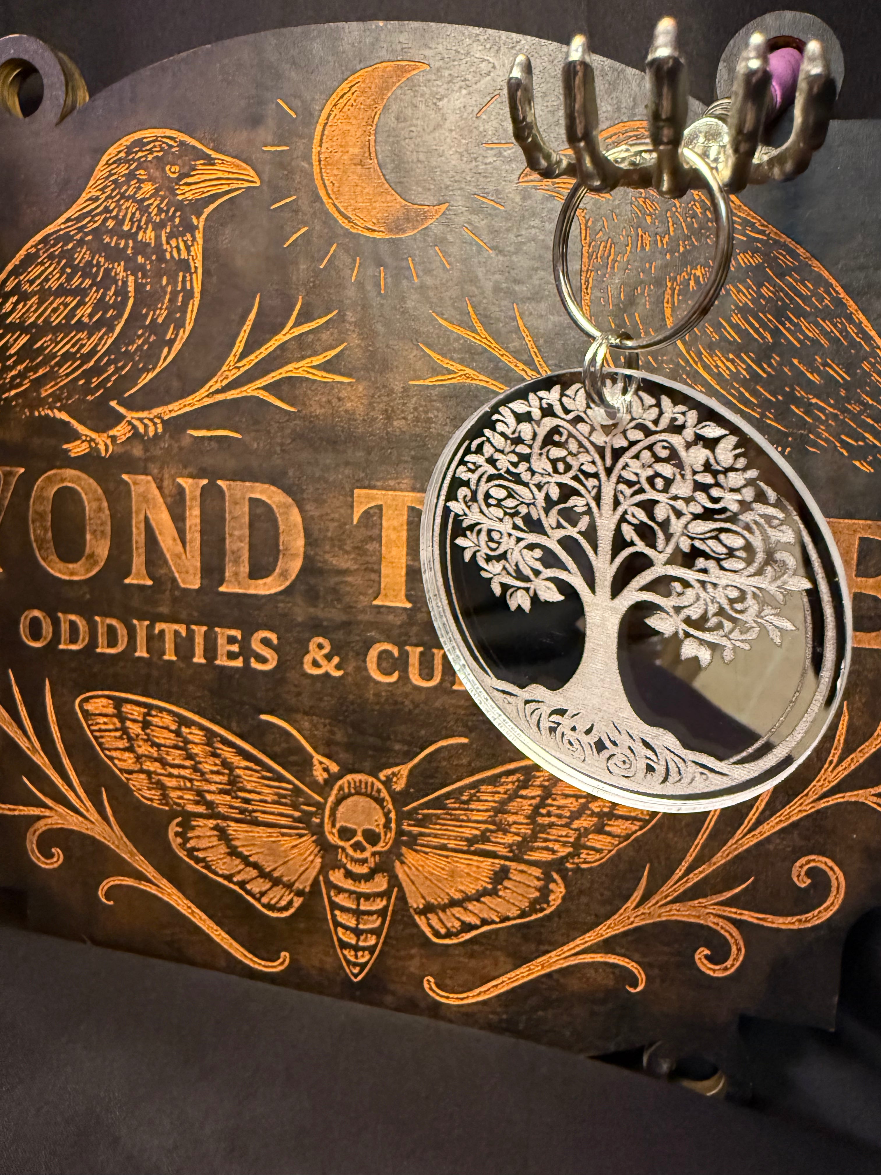 Tree of life keychain
