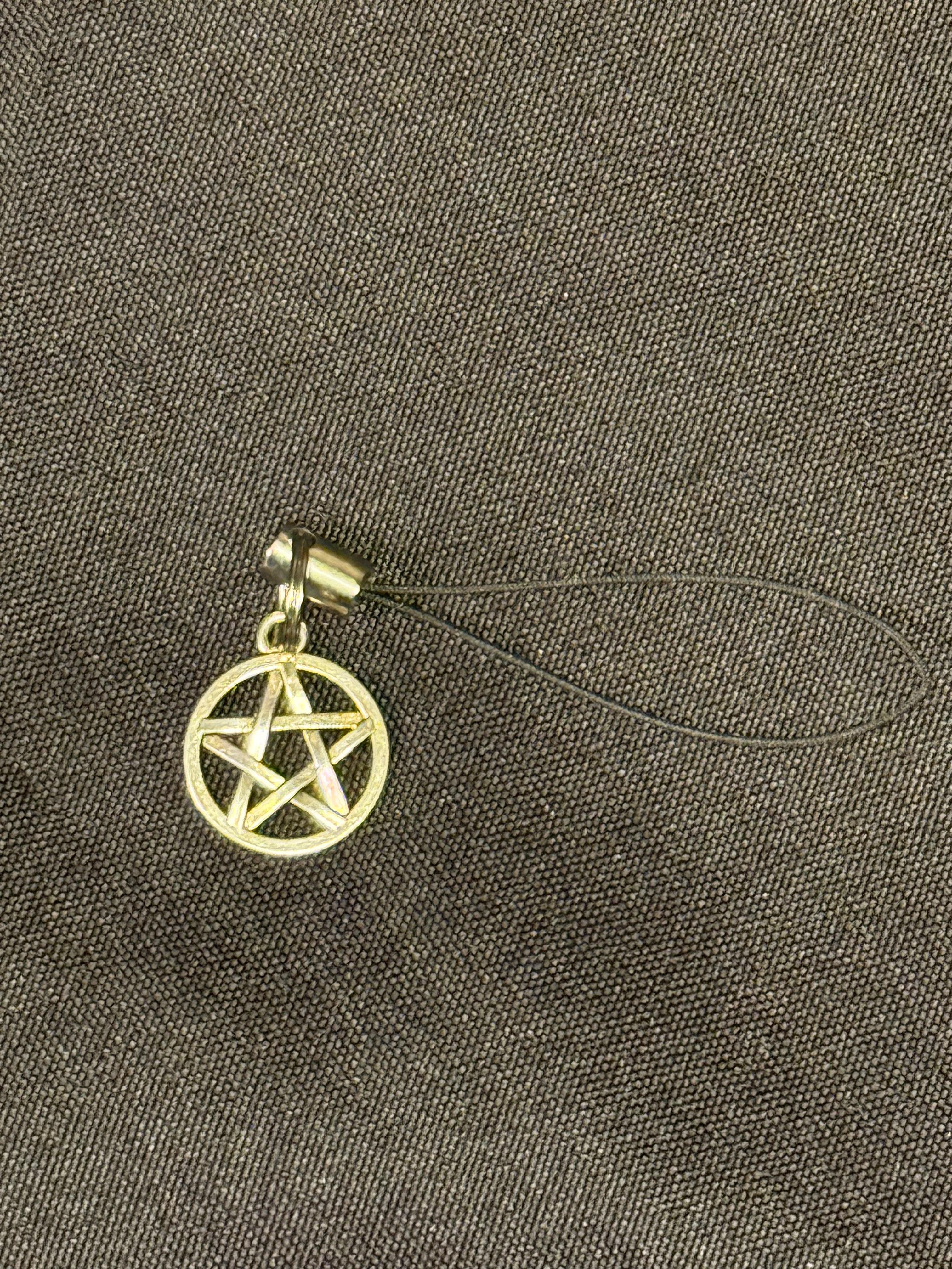 Pentagram phone charm