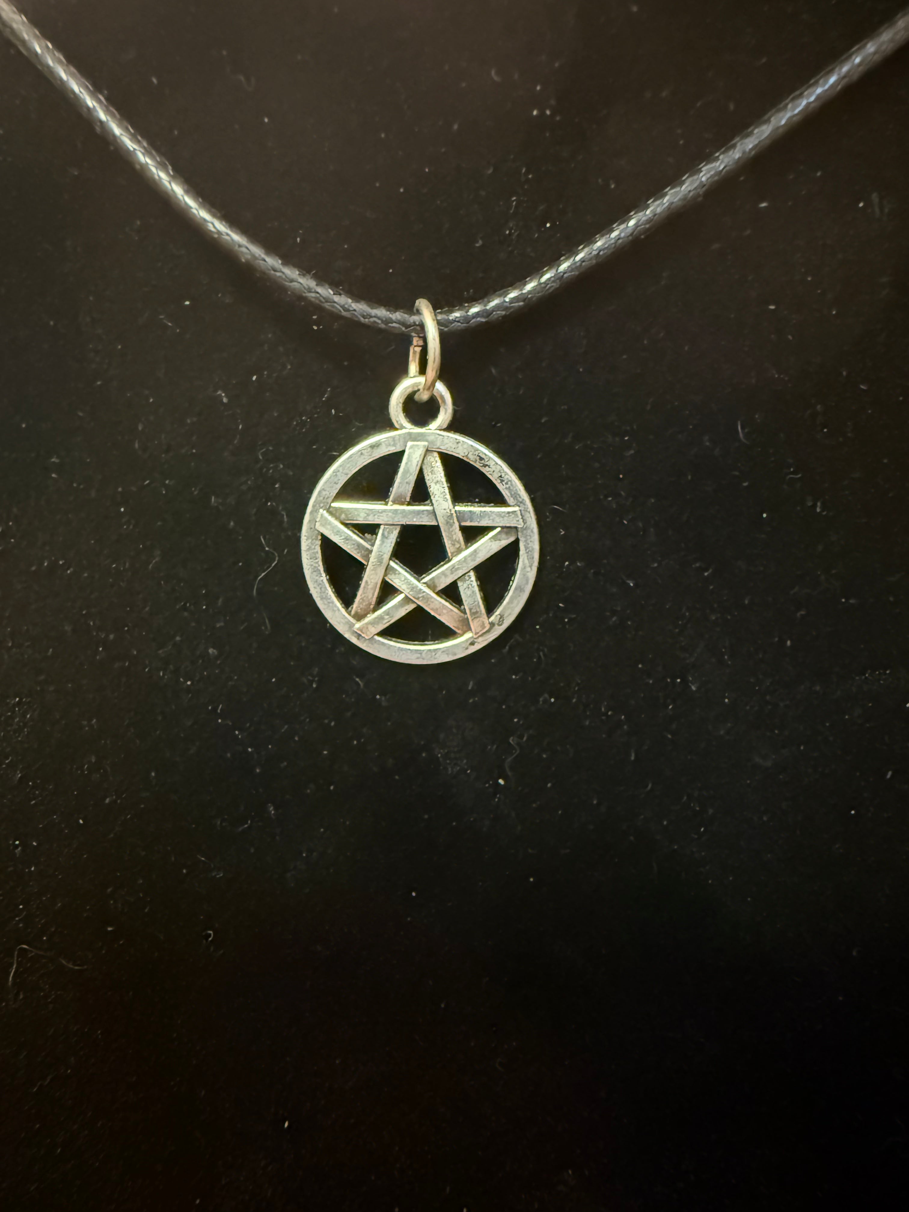 Small pentagram necklace