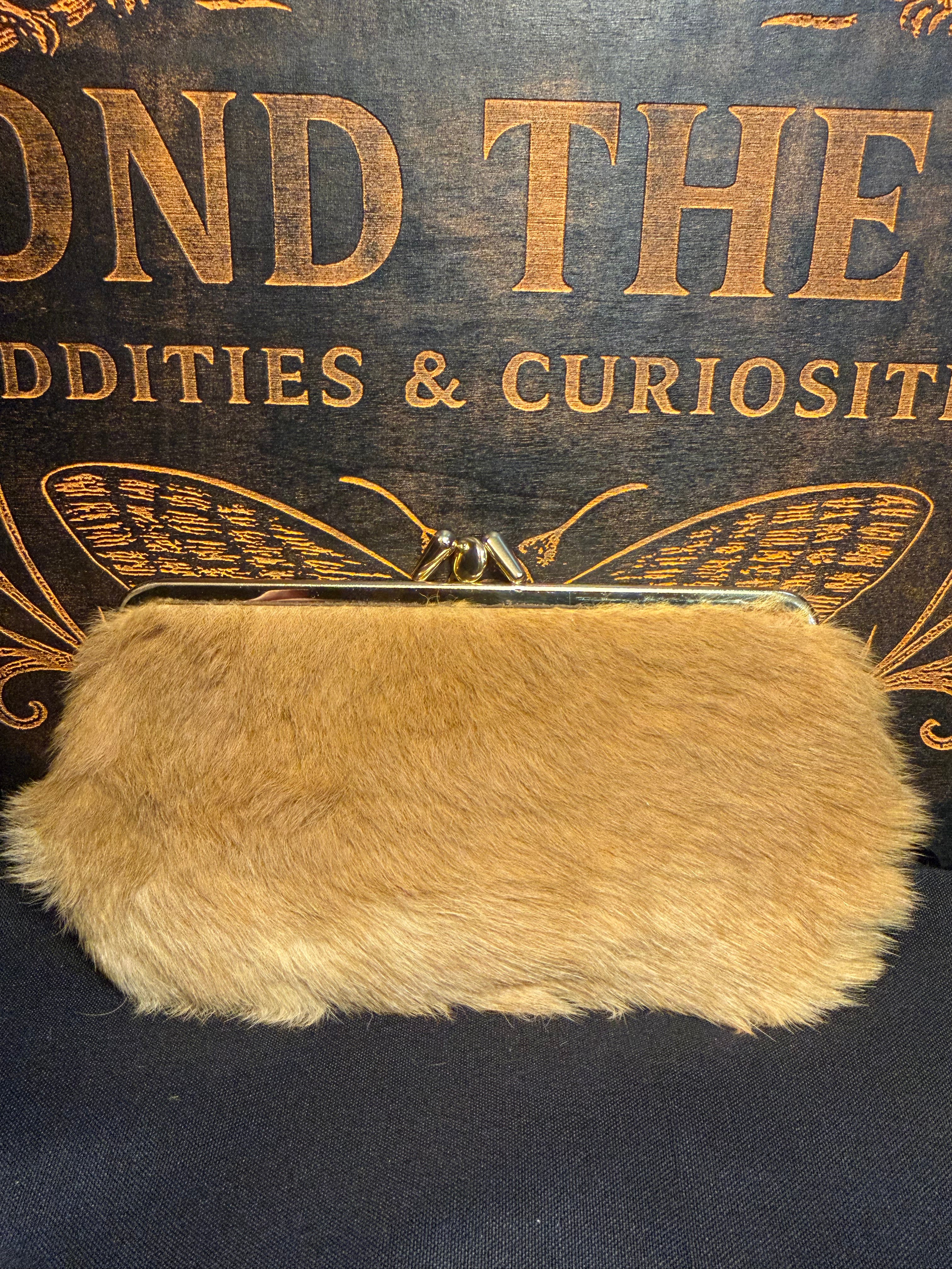 Kangaroo fur coin purse